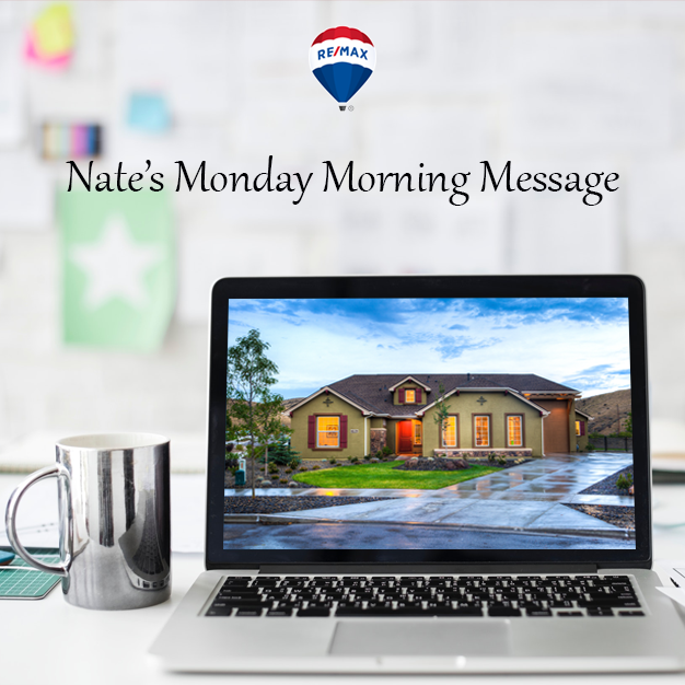 Nate's Monday Morning Message Volume 972
